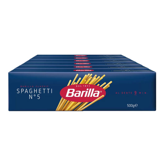 [BARILLA] スパゲッティNo.5 1.8mm 500G×6コ